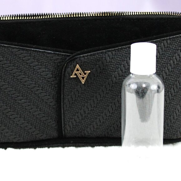 Adrienne Vittadini Monaco Collection Rectangular Cosmetic Bag with Divider - Picture 2 of 11